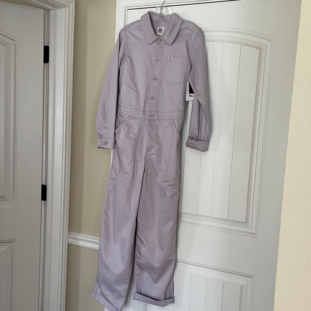 Lee workwear coveralls Union-alls sz s lavender